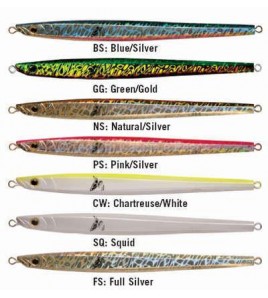 ARTIFICIALE Butterfly Shimano da Vertical Jigging Long 200 GR SQUID SQ