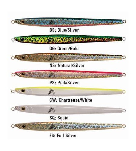 ARTIFICIALE Butterfly Shimano da Vertical Jigging Long 200 GR SQUID SQ