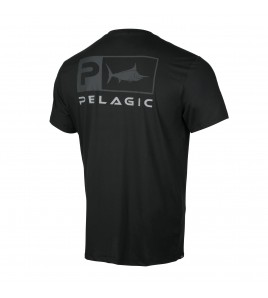 MAGLIA PELGIC MANICA CORTA ICON PREMIUM UV T-SHIRT COLORE BLACK