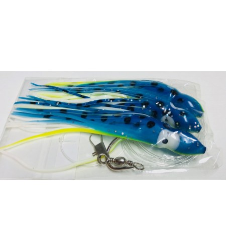 Filosa 3 Polpetti Armati Octopus Squid 10 cm Colore Blu yellow