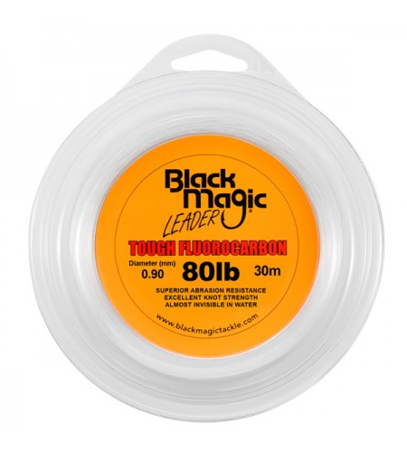 FILO TOUGH FLUOROCARBON BLACK MAGIC DIAMETRO 100 LB MM 100 BOBINE DA 25 MT