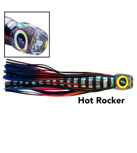 KONA MAGGOT BLACK MAGIC TRAINA D'ALTURA X Aguglie Blu Marlin Vela Tonni CM 200 COLORE HOT ROCKER