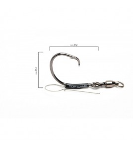 Amo Superstar Circle Big Bait Swivel By ZamboFishing 2 pezzi 