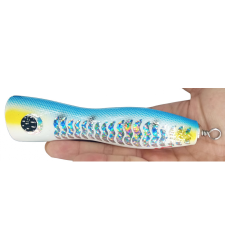 ARTIFICIALE POPPER ZFA CORAL 18 CM GR 120 COLORE BLUE SILVER