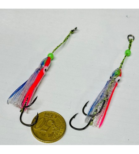 ASSIST INC BAIT ZFA 2/0 SLOW JIGGING INCIKU COLORE RAIMBOW