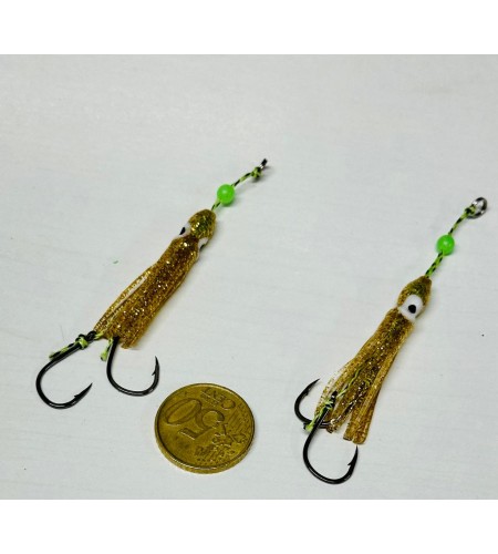 ASSIST INC BAIT ZFA 2/0 SLOW JIGGING INCIKU COLORE ORO