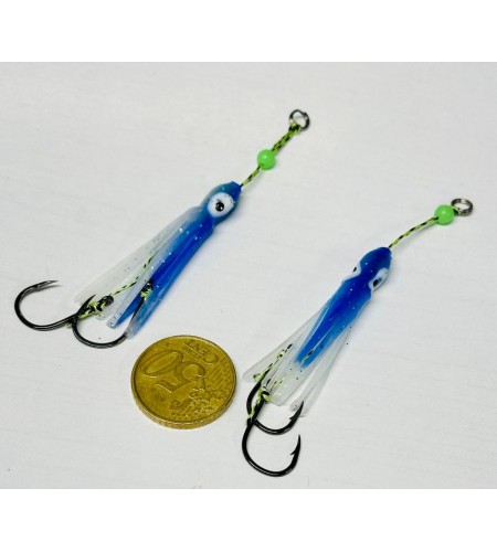 ASSIST INC BAIT ZFA 2/0 SLOW JIGGING INCIKU COLORE BLU BIANCO