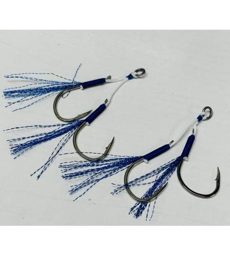 ASSIST SLOW BAIT ZFA 5/0 SLOW JIGGING INCIKU COLORE BLUE Navy