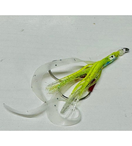 ASSIST CIU CIU BAIT ZFA 3/0 SLOW JIGGING COLORE WHITE GLOW