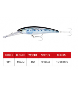 ARTIFICIALE TRAINA YO-ZURI CRYSTAL 3D MINNOW DEEP DRIVER 130 MM Silver Black