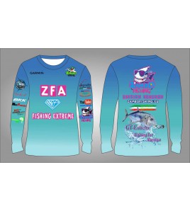 MAGLIA ZFA GT EXTREME AZUL TECNICA TESSUTO UV PROTECTOR UP 50+