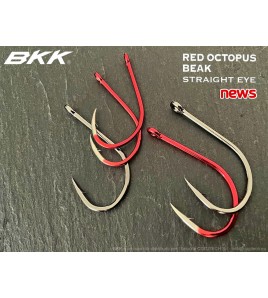 AMO BKK OCTOPUS BEAK BLACK STRAIGHT EYE IN LINE DA TRAINA MISURA 3/0