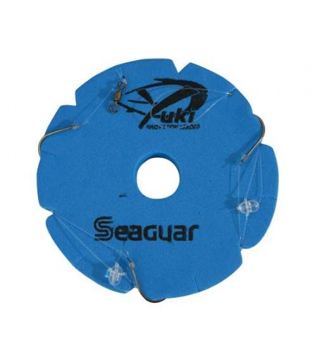 Terminale Bolentino SEAGUAR YUKI SSB4B 2 Ami N 8 LINEA MM 0,33 BRACCIOLO MM 0,23 FLUOROCARBON