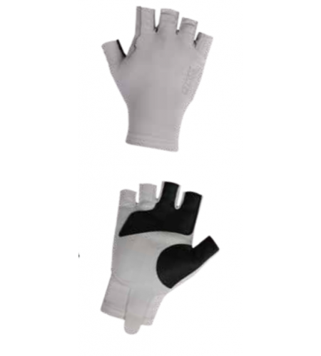 GUANTI UOMO BKK HALF FINGER GLOVES PESCA LIGHT GREY