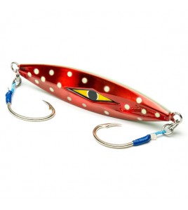 STAGGERBOD JIG BUMBLEBE MUSTAD 150 GR LUMO POLKADOT