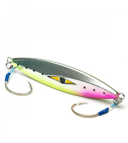 STAGGERBOD JIG BUMBLEBE MUSTAD 150 GR PINK CHARTREUSE