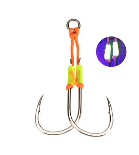 ASSIST SLOW DOG-HX ZFA 5/0 SLOW JIGGING COLORE Orange Glow