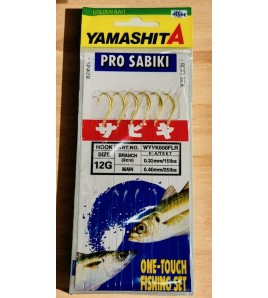 Sabiki Yamashita FluoroCarbon NEW WYVK-600 FLR AMO N 12