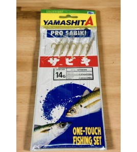 Sabiki Yamashita WFN-600 Pelle di Pesce Amo 14