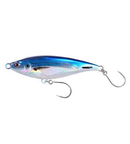 Stickbait ZFA NOSY BE Affondante CM 15 GR 85 Colore Silver Blue Flash