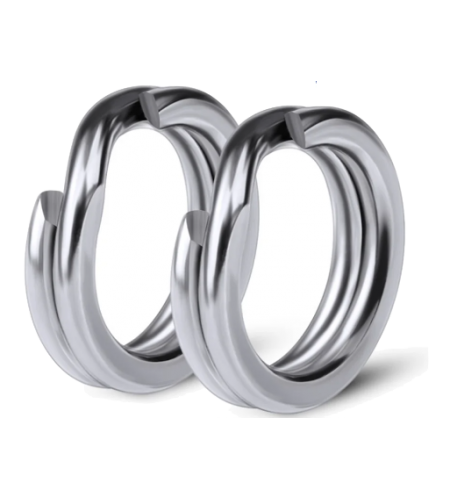 SPLIT RING ZFA MISURA 10 + KG 100 LB 220 CONFEZIONE DA 5 PEZZI