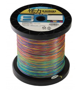 Trecciato Shimano Kairiki 8 3000 mt Multi Color 0.35 mm 27.2kg