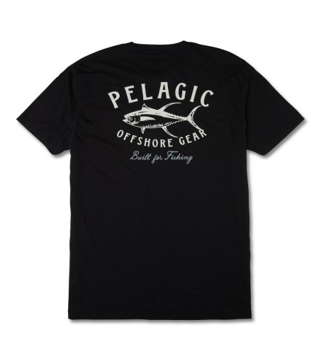 MAGLIA MANICA CORTA PELAGIC PREMIUM TEE F-STOP COLORE NERO