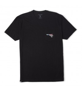 MAGLIA MANICA CORTA PELAGIC PREMIUM POCKET TEE LURED COLORE NERO