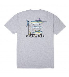 MAGLIA MANICA CORTA PELAGIC PREMIUM TEE GAME DAY COLORE HEATHER GREY