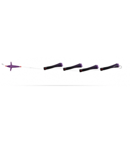 1 KIT ZFA Aero Kona Trolling Colore Violet Black