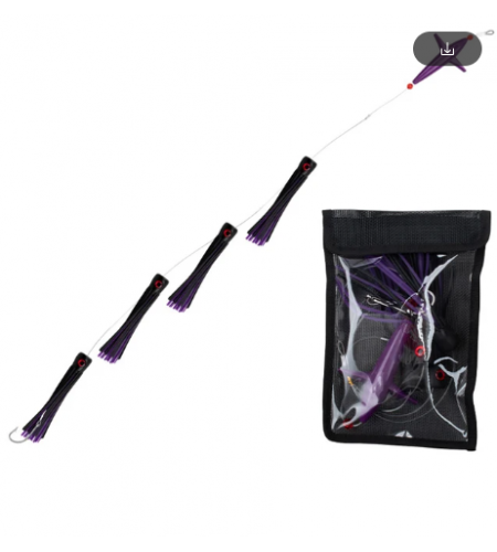 1 KIT ZFA Aero Kona Trolling Colore Violet Black