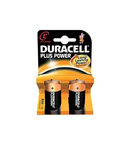 CONFEZIONE DA 2 BATTERIE DURACELL C