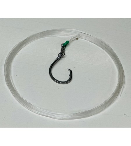 Terminale Da Tonno in Fluorocarbon SEGUAR FXR MM 0,66 AMO 6/0 Circle BKK