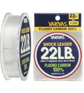 Filo Varivas Shock Leader Fluorocarbon MM 0.40 LB 22 MT 30