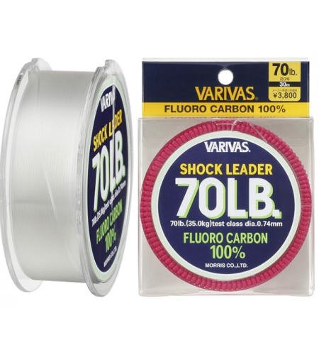 Filo Varivas Shock Leader Fluorocarbon MM 0.74 LB 70 MT 30