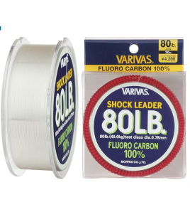 Filo Varivas Shock Leader Fluorocarbon MM 0.78 LB 80 MT 30