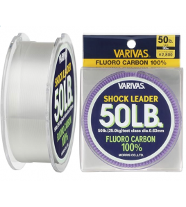 Filo Varivas Shock Leader Fluorocarbon MM 0.63 LB 50 MT 30