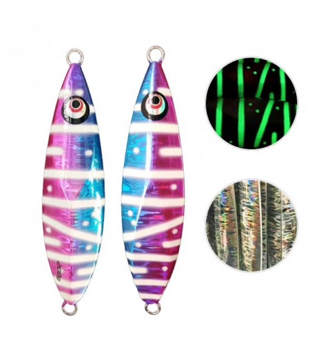 ARTIFICIALE SLOW JIGGING LURES ATS 260 GR RAIBOW GLOW