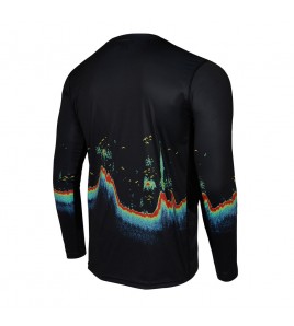 MAGLIA PELAGIC MANICA LUNGA VAPORTEK SONAR COLORE BLACK