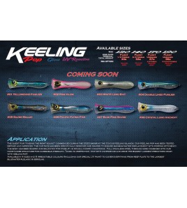 Popper Keeling Pop Cm 19 GR 96 Colore 03 White Lumo Bait