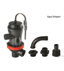 POMPA DI OSSIGENAZIONE JOHNSON SPX AQUA 800 TWIN PORT LT 50 BOCCA 20 MM 12 V