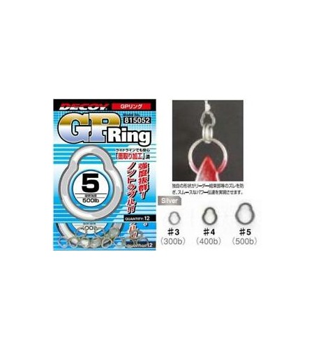 Solid Ring Vertical Decoy R-6 G.P.Ring Confezione 12 pezzi 400 LB