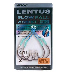 LENTUS ASSIST BKK 6/0 SF 8063-CD M HEAVY SLOW JIGGING