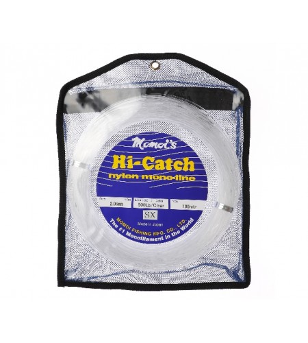 FILO TERMINALE LEADER MOMOI HI-CATCH NYLON 300 LB 180 MM 100 METRI