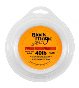 FILO TOUGH FLUOROCARBON BLACK MAGIC DIAMETRO 40 LB MM 060 BOBINE DA 60 MT