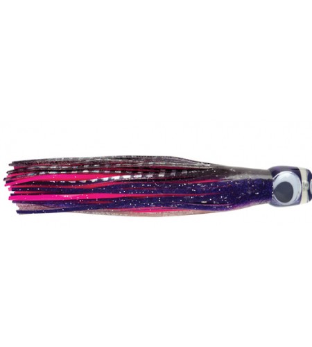 BLACK MAGIC TUNA TERROR TRAINA D’altura Aguglie Blu Marlin Vela Tonni Blu Ocean CM 220 COLORE PURPLE PINK HEAD