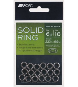 SOLID RING BKK MISURA 8 KG 204 CONFEZIONE DA 14 PEZZI